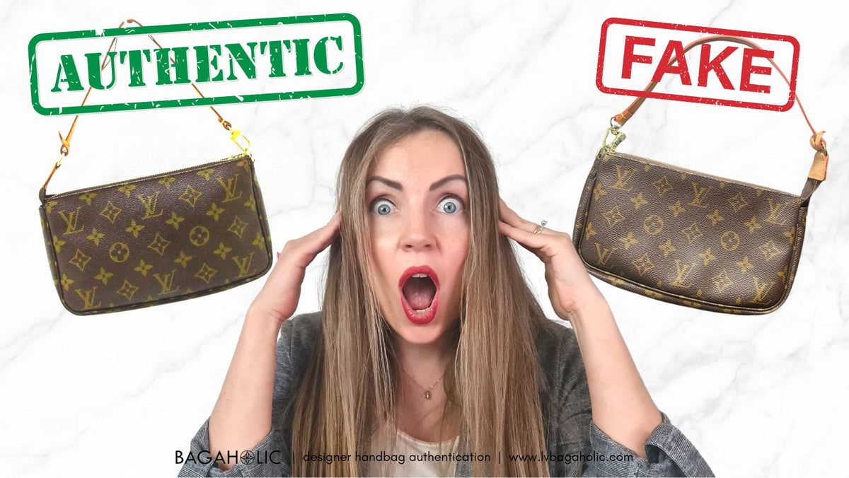 How to Spot a Fake Louis Vuitton Pochette [Real vs Fake] – Bagaholic