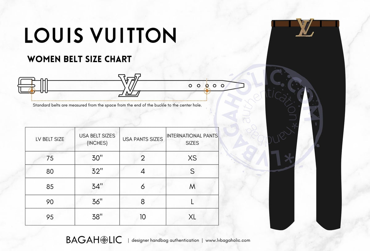 Louis Vuitton Clothing Sizes Chart