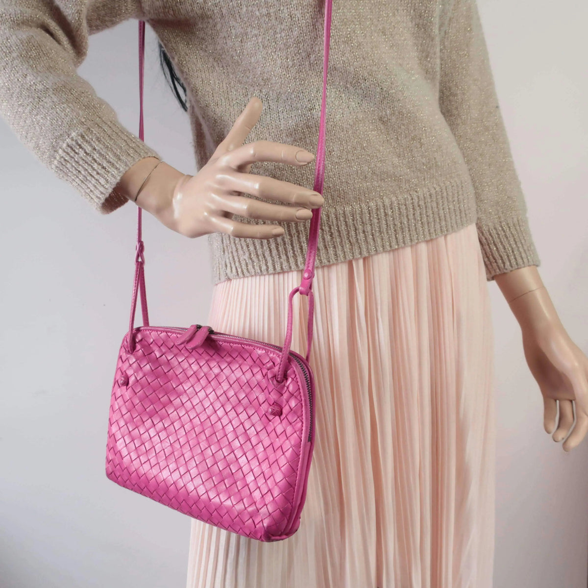 Handbag Nodini Bottega Veneta Leather for woman
