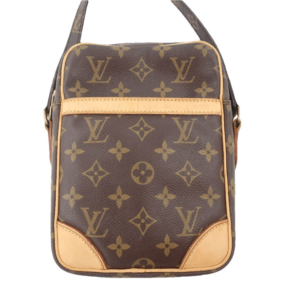Louis Vuitton Brown Monogram Canvas Danube Crossbody Bag with monogram  canvas