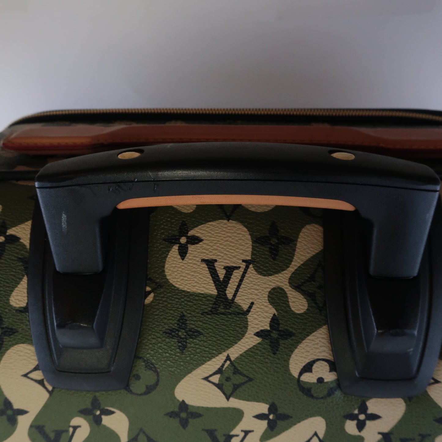 Louis Vuitton Louis Vuitton Limited Edition Monogramouflage Pegase 55 Suitcase (732) LVBagaholic