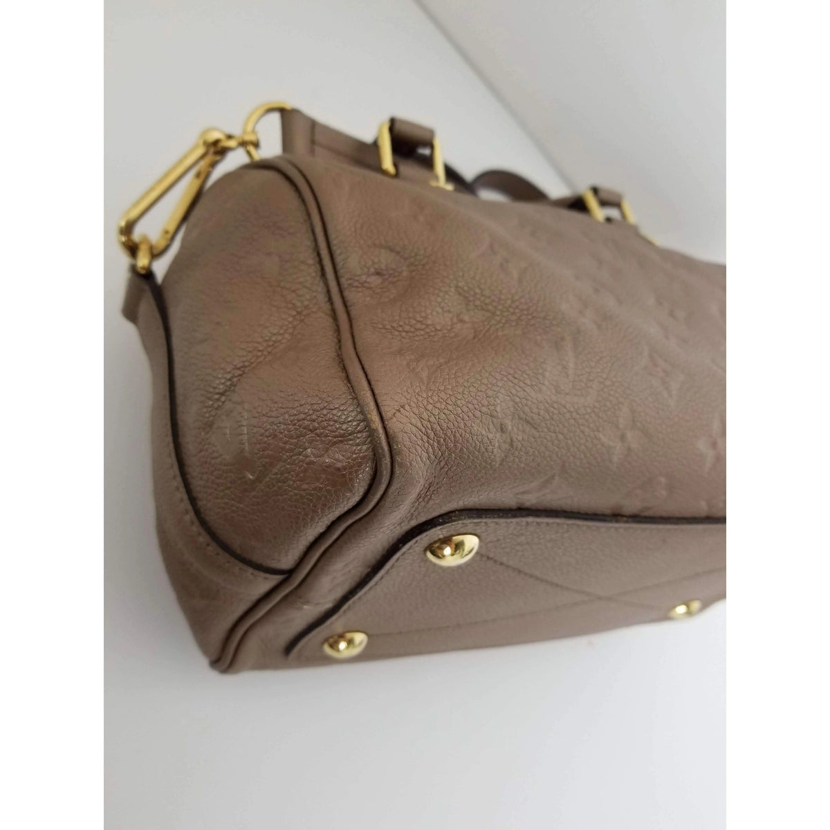 LOUIS VUITTON Empreinte Speedy Bandouliere 25 Bronze 358368