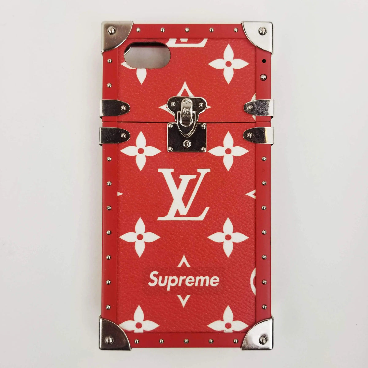 Louis Vuitton x Supreme iPhone 7 Eye Trunk Red - GB