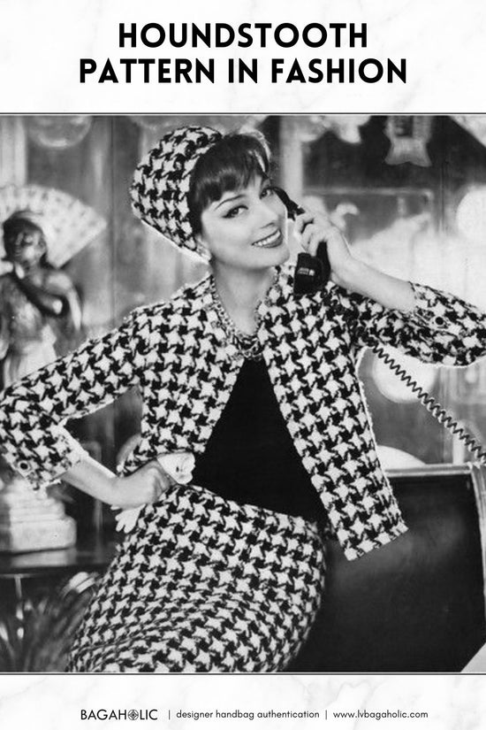 Patterns Houdstooth What is Houndstooth Pattern: Its Fashion Story – Bagaholic