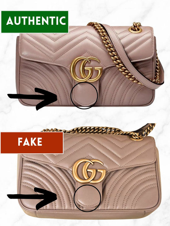 How to Tell if a Gucci Marmont Bag is Real or fake