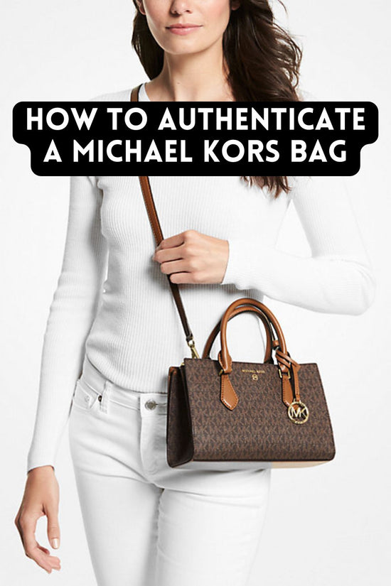 Michael Kors bag authentication checklist comparison