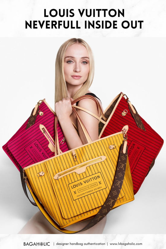 Un vistazo a la nueva bolsa de Louis Vuitton, Neverfull Inside Out