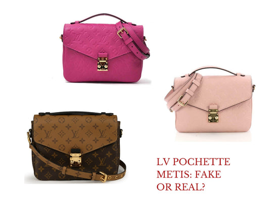 How Can You Spot a Fake Louis Vuitton Pochette Metis?