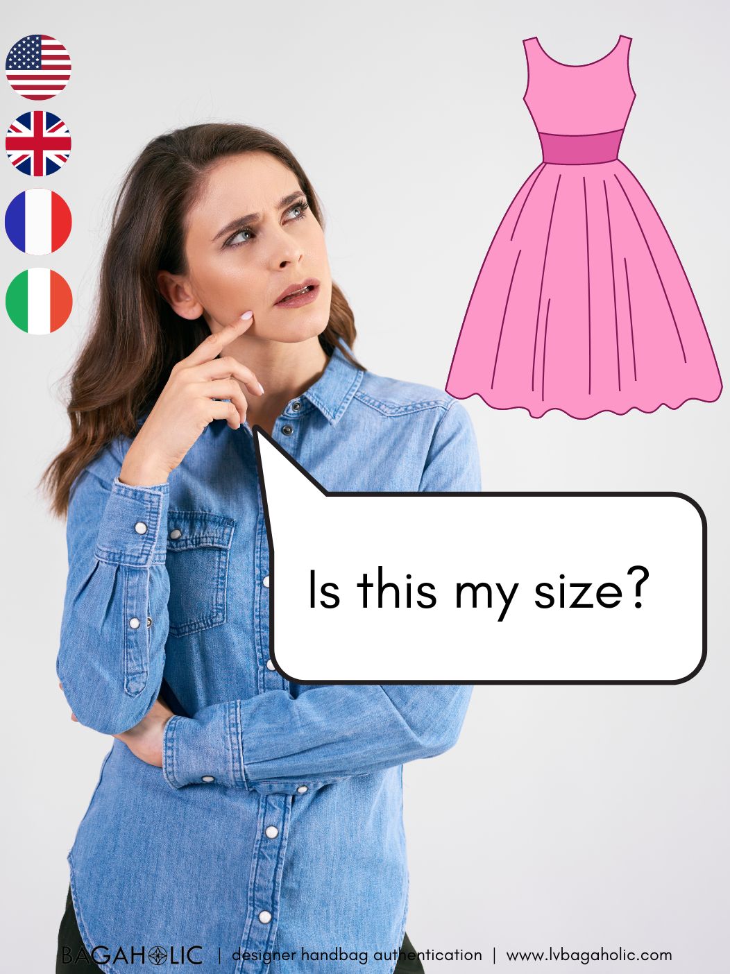 The Easiest International Size Conversion Chart Clothing Bagaholic