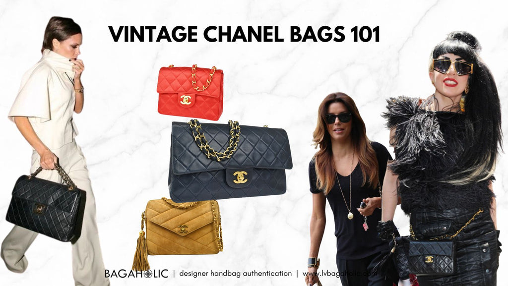 old vintage chanel bag authentic