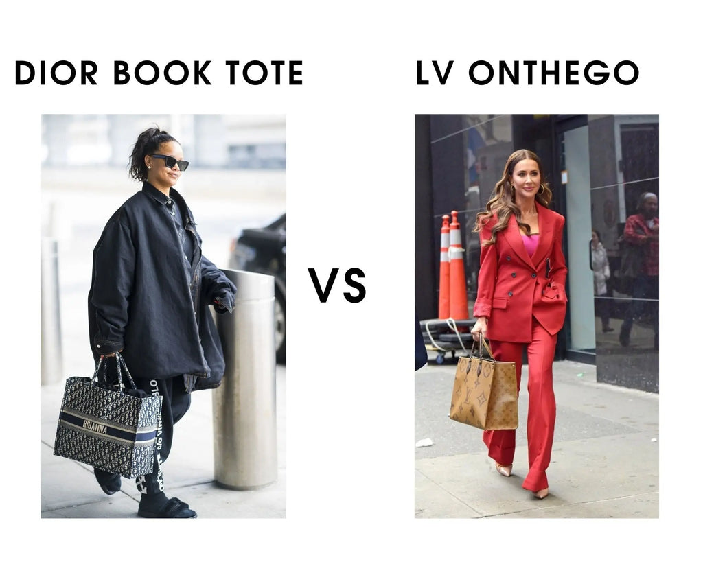 Dior Book Tote Review  Comparison Large vs Small Book Tote Compared to LV  Neverfull MM  OTG  YouTube