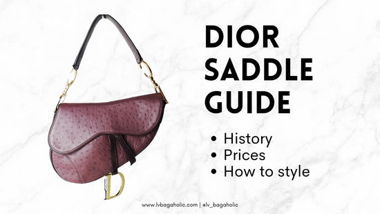 Christian Dior Saddle Bag Reference Guide: History, Prices, Leathers