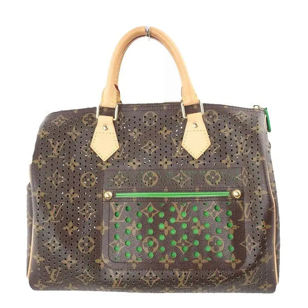 Louis Vuitton, Bags, Louis Vuitton X Marc Jacobs Monogram Perforated  Speedy 3like Newcollectible
