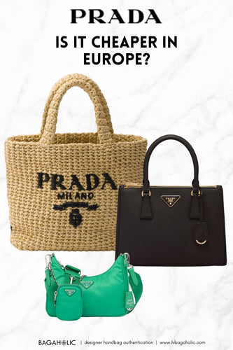 is prada cheaper in europe