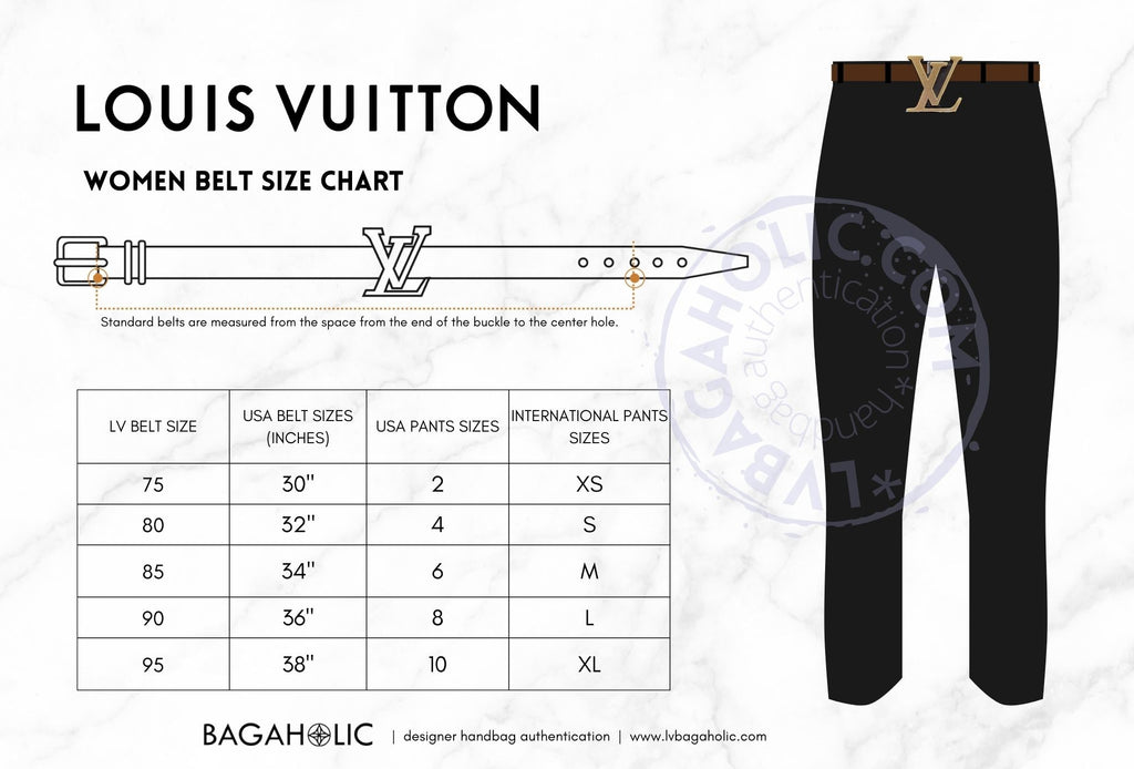 Louis Vuitton Men's Clothing Size Guides Charts