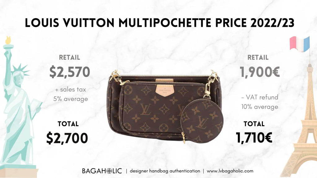 Son las bolsas Louis Vuitton más baratas en Europa? (Actualización