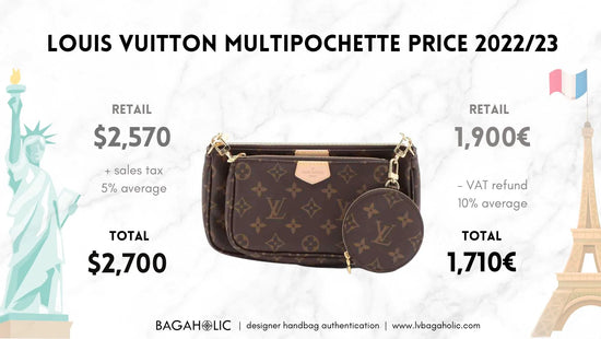 average price of louis vuitton bag