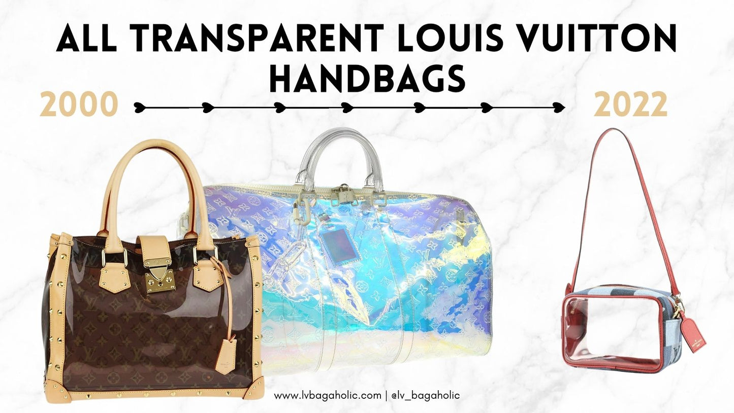 Top 14 Transparent and See-Through Bags from Louis Vuitton