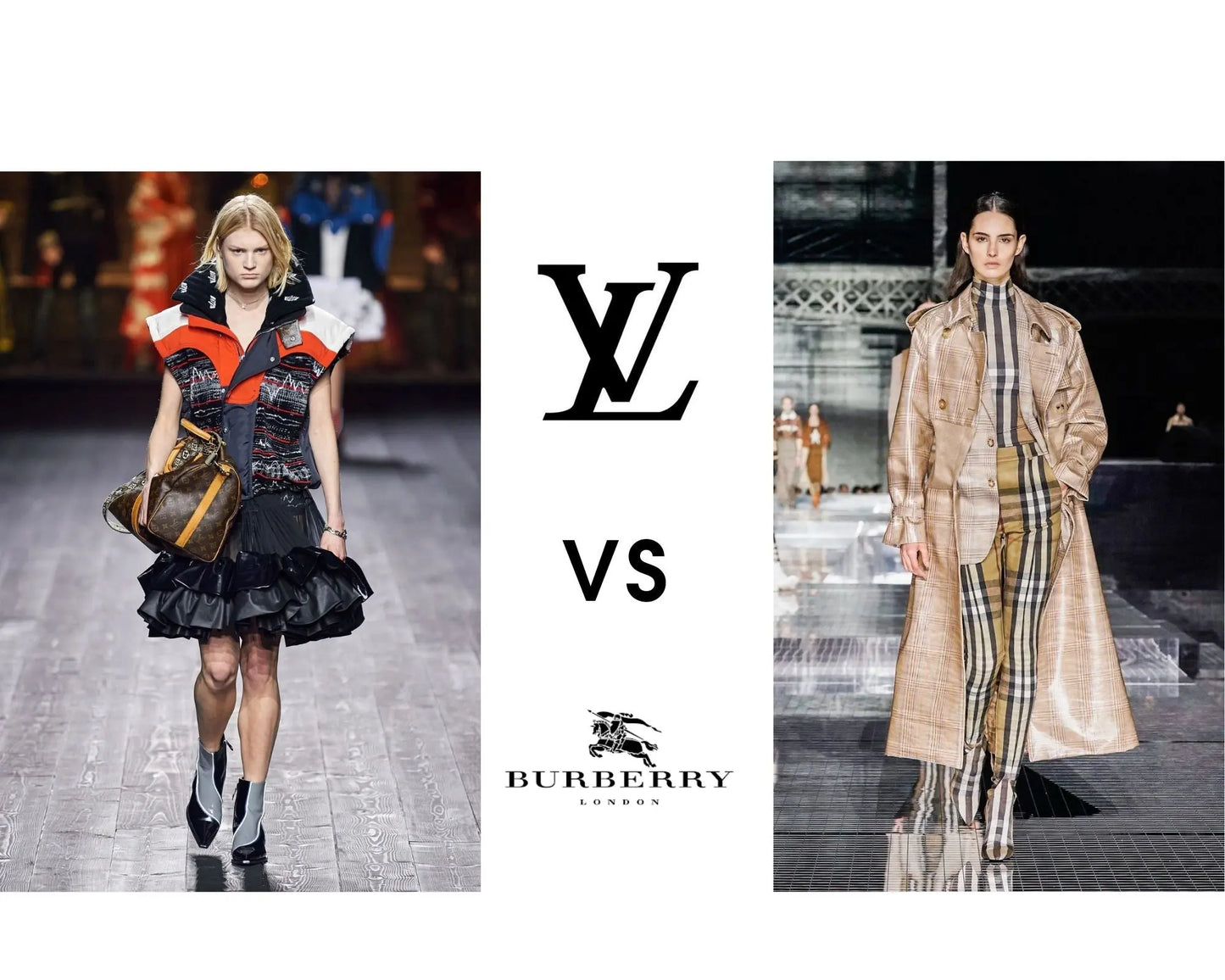Louis vuitton and burberry Clearance