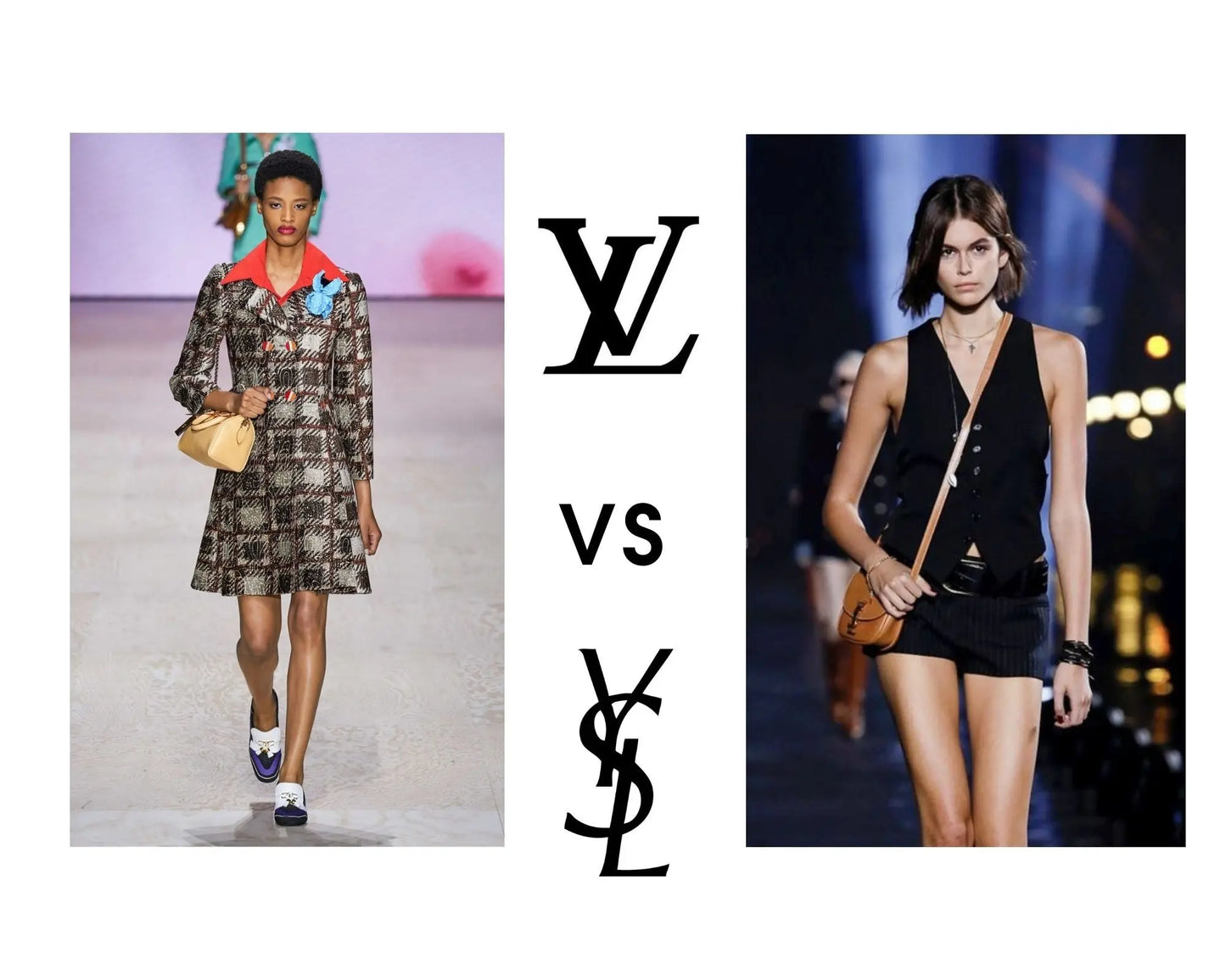 Vuitton & Saint Laurent were Celebs' Brands of Choice in the Days