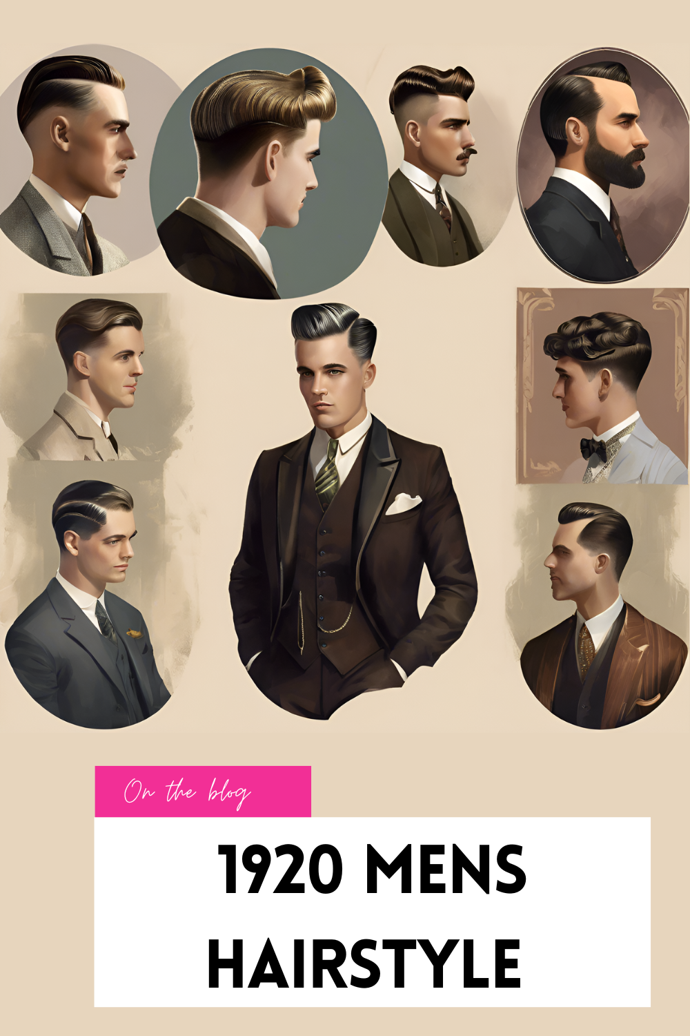 1920s Men's Hairstyles: The Best Gentlemen Looks