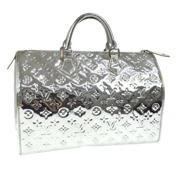 Louis Vuitton Monogram Miroir Speedy 35 Hand Bag