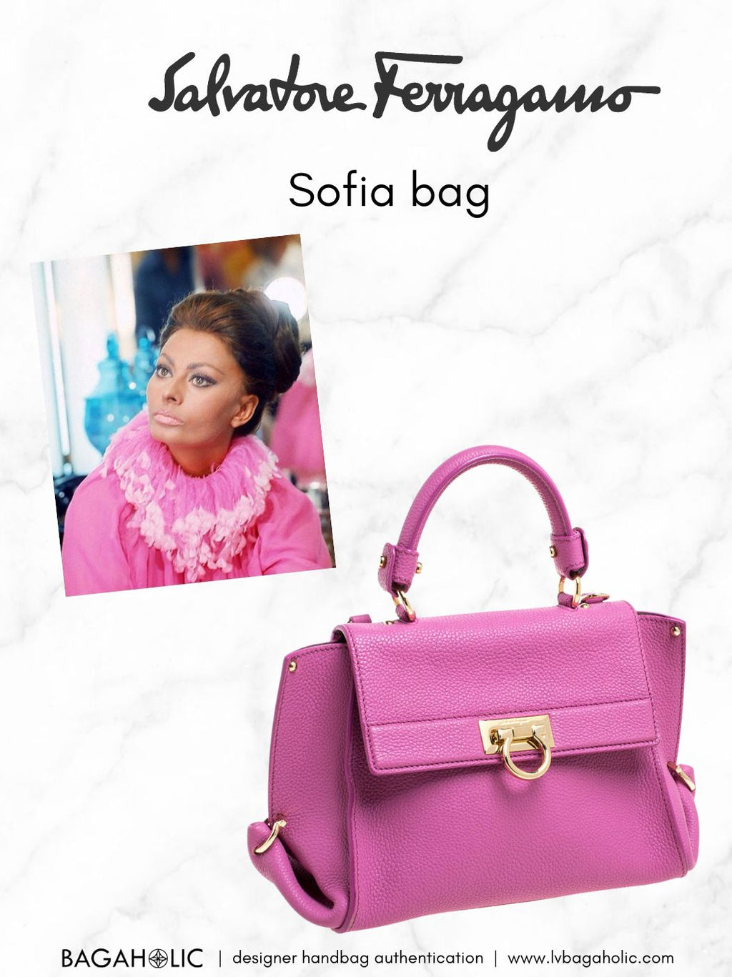 Salvatore Ferragamoソフィアショルダーバッグ Salvatore Ferragamo Sofia Shoulder bag 352977 | Collector Square