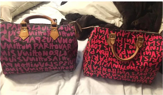 How To Tell if a Louis Vuitton Graffiti Speedy is Real or Fake?