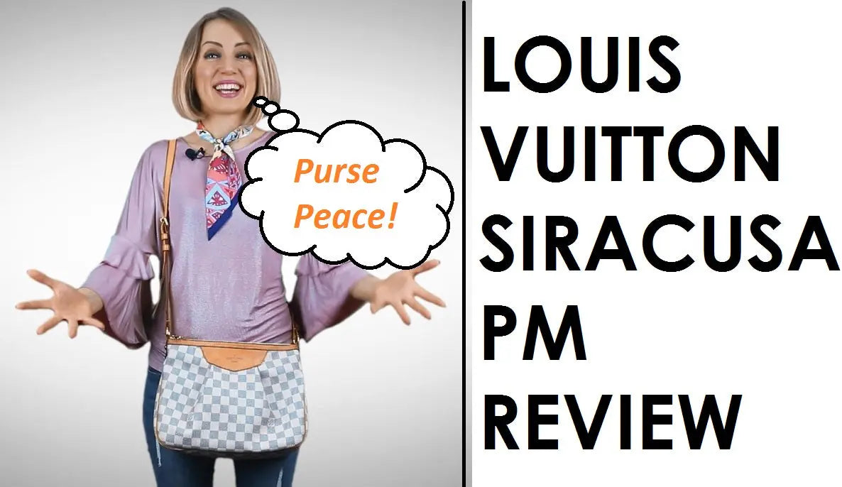 [Bagaholic TV] Louis Vuitton Siracusa PM Damier Azur Video Review