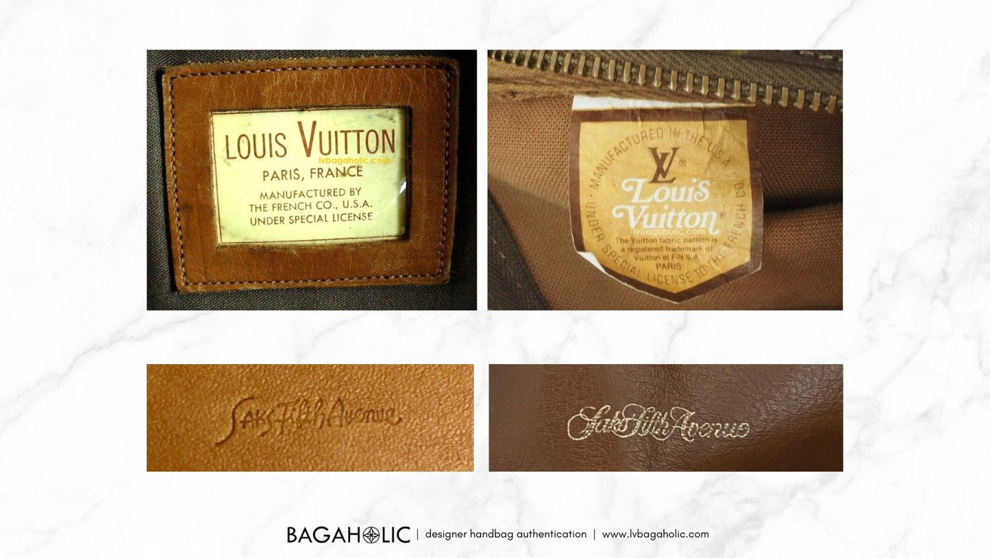 vintage louis vuitton french company stamps