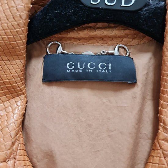 Gucci Golden Python Jacket 40IT (XS-S)