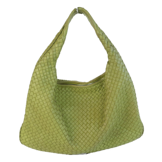 Load image into Gallery viewer, Bottega Veneta Bottega Veneta Green Intrecciatto Shoulder Hobo bag LVBagaholic
