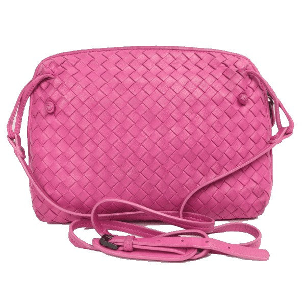 Nodini leather crossbody bag Bottega Veneta Pink in Leather - 29442082