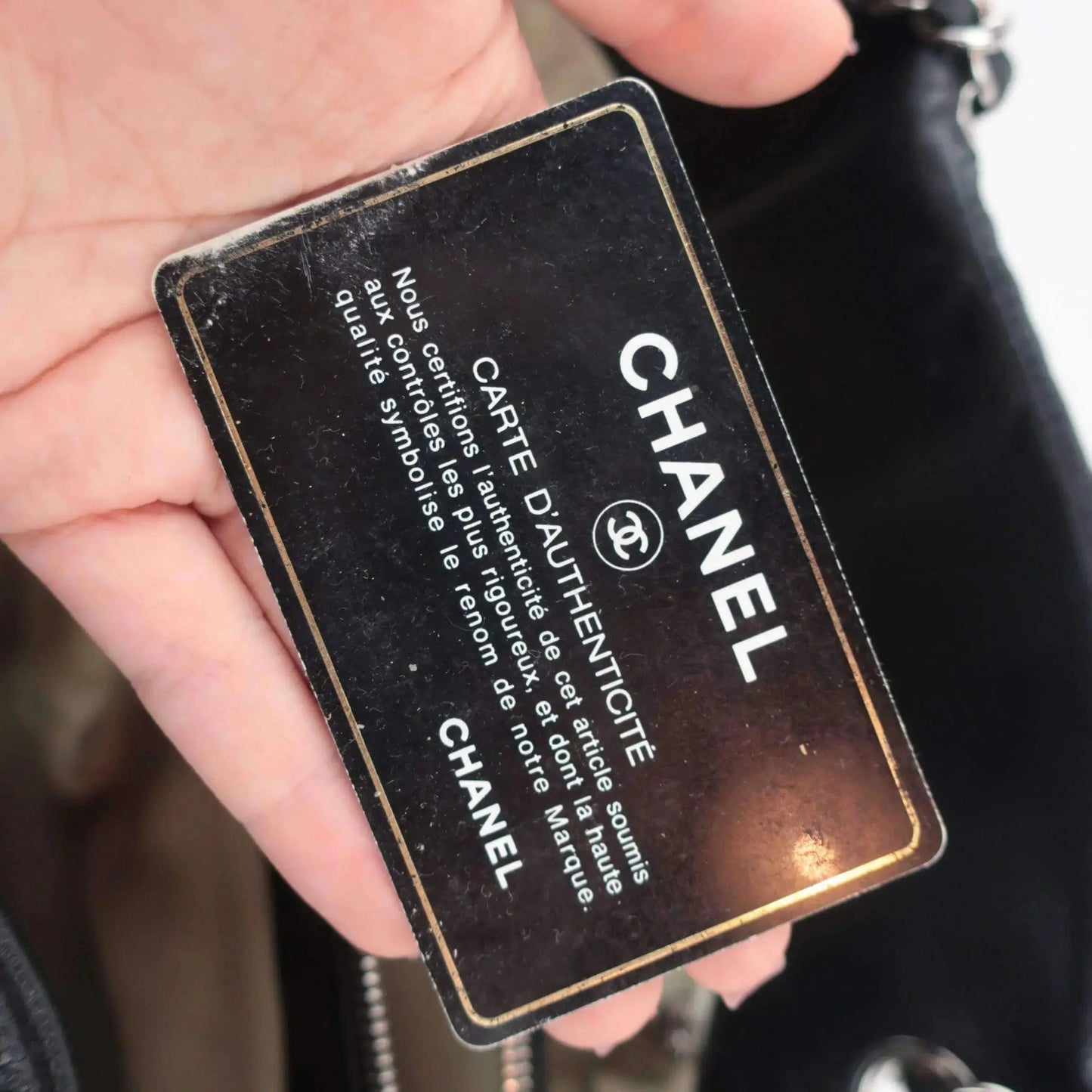 Load image into Gallery viewer, Chanel Chanel Black Quilted Caviar Leather Petite Timeless Bag LVBagaholic
