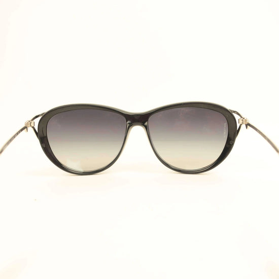 Chanel Chanel Cat Eye Bow Sunglasses Black LVBagaholic