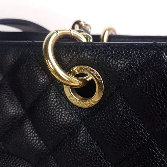 CHANEL BLACK CAVIAR GST