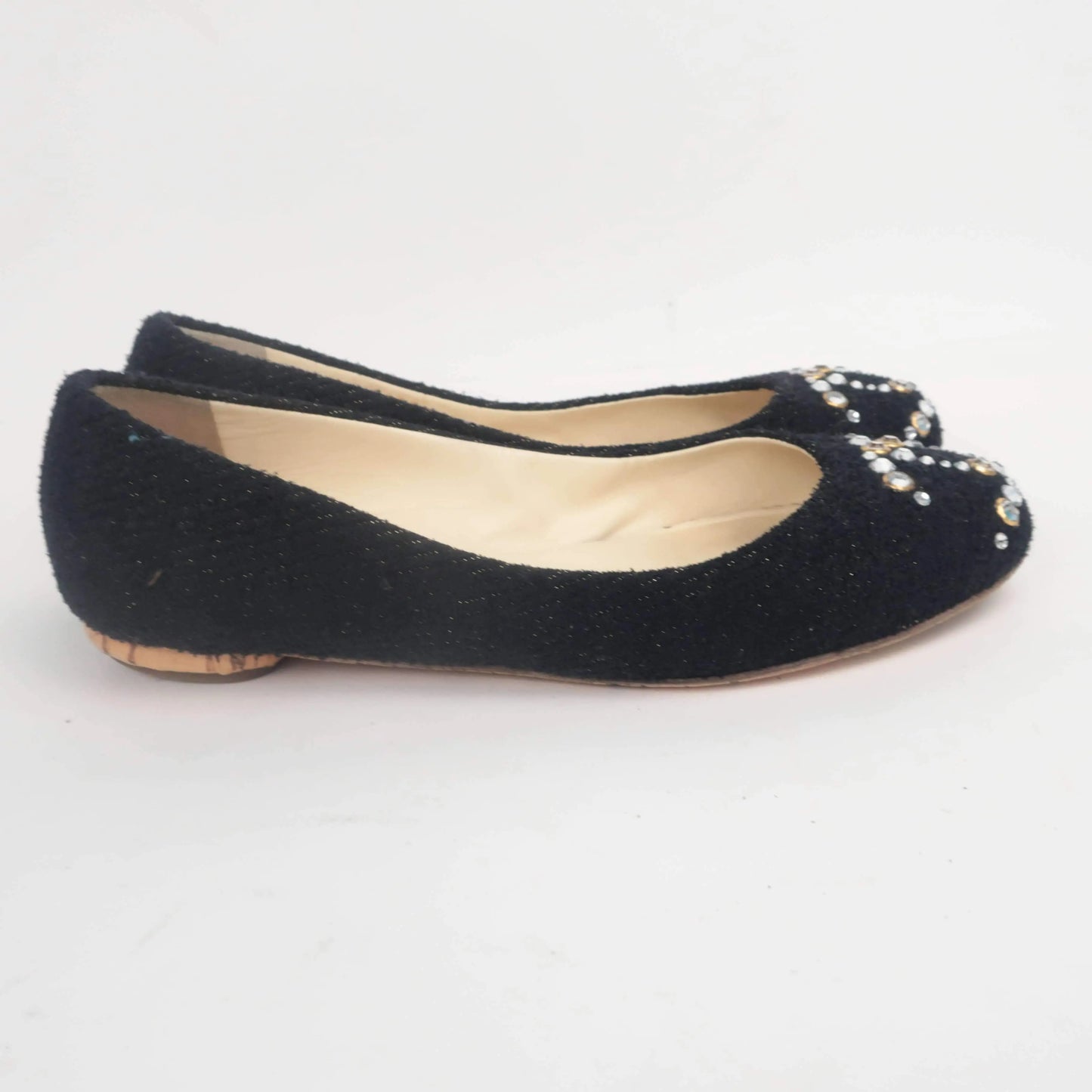 Chanel Chanel Tweed Ballet Flats LVBagaholic