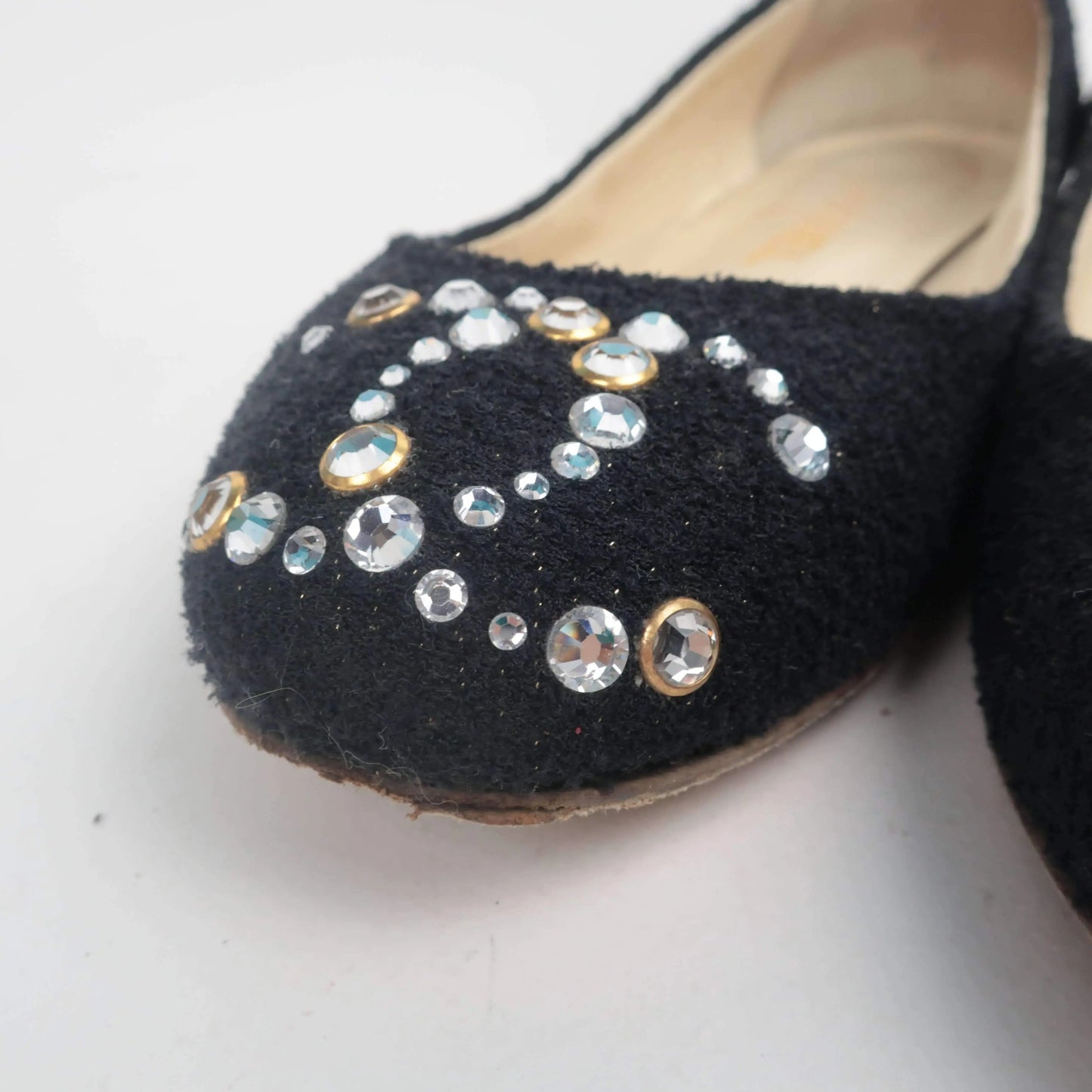 Chanel Chanel Tweed Ballet Flats LVBagaholic