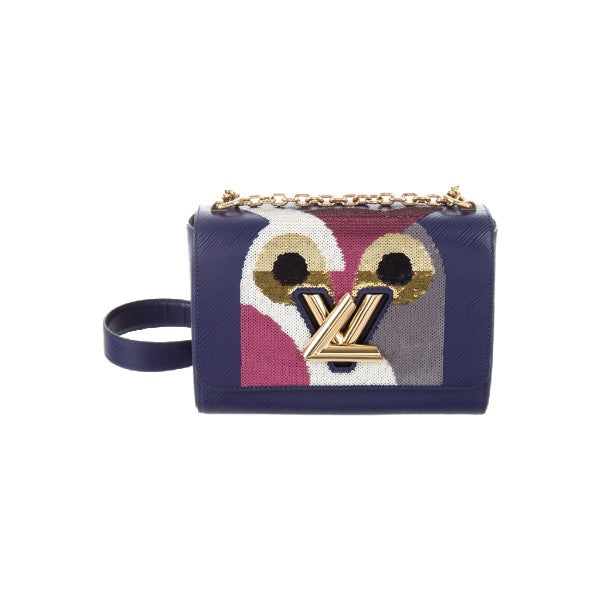 Chanel Louis Vuitton Epi Leather Sequin Owl MM Twist Bag LVBagaholic