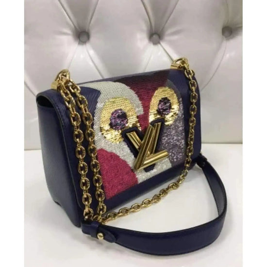 Louis Vuitton Epi Leather Sequin Owl MM Twist Bag – Bagaholic