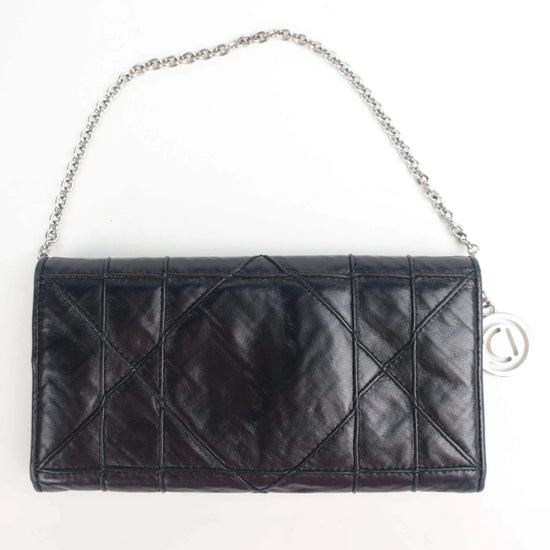 Dior Dior Lambskin Leather Wallet on Chain WOC LVBagaholic