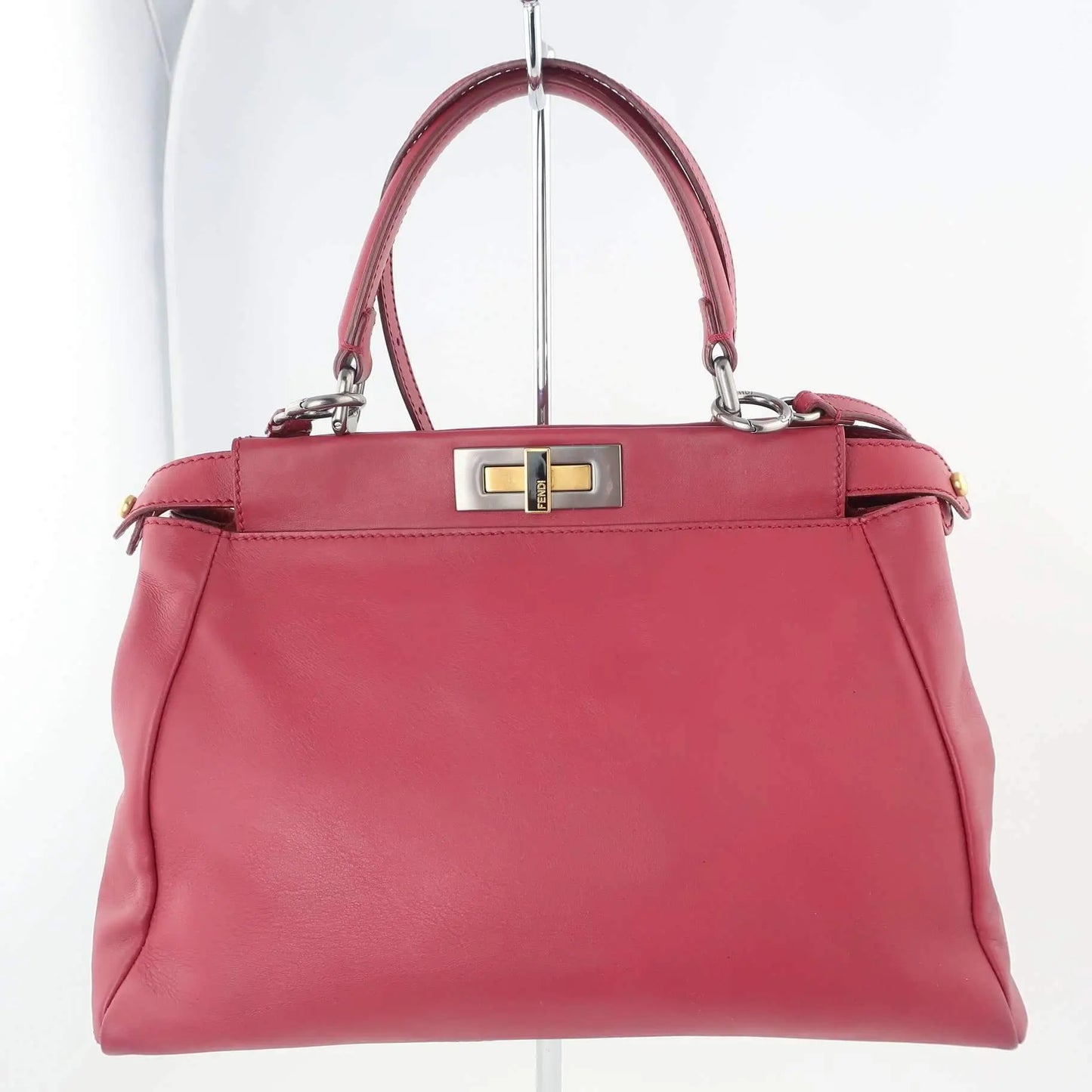 Fendi Fendi Peekaboo Calfskin Medium Bag LVBagaholic