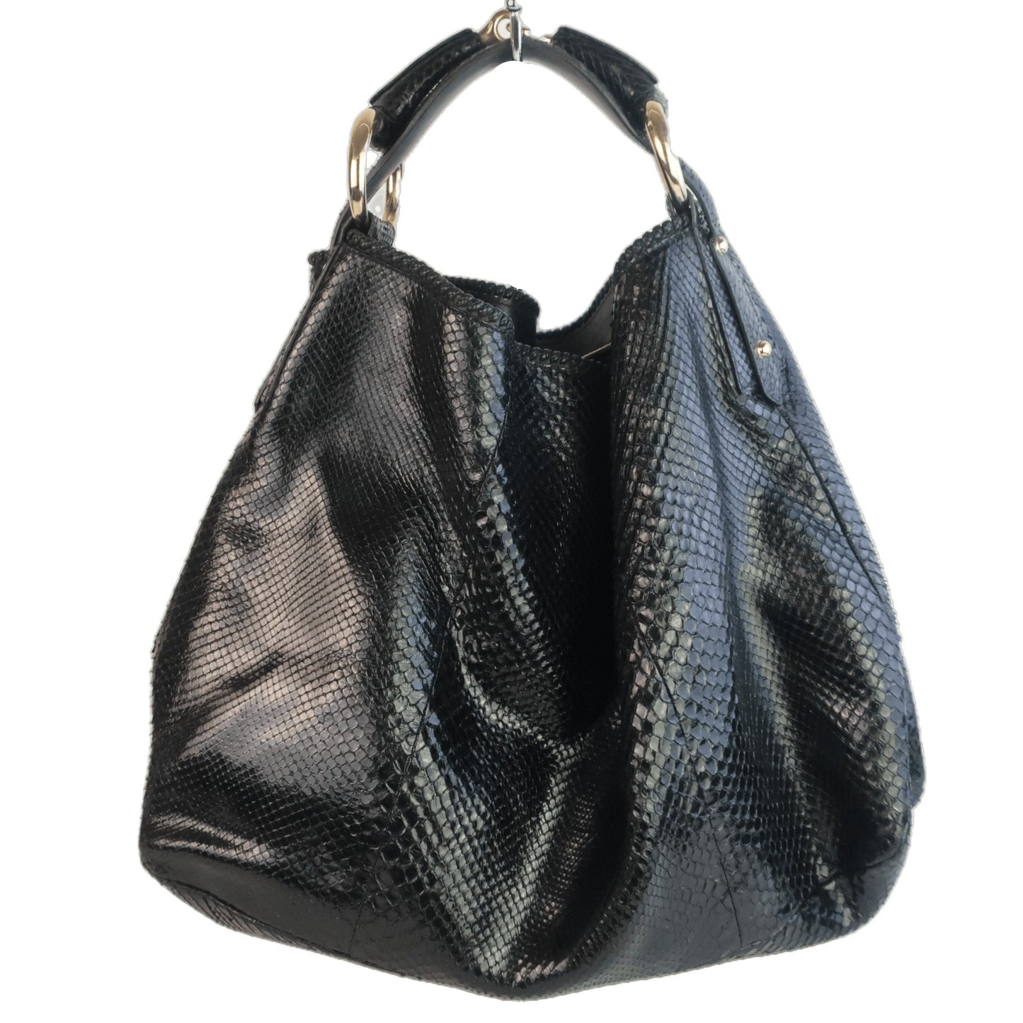 Gucci Hobo Bag Horsebit Large Black Leather