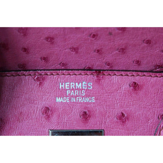Hermes Hermes Birkin Ostrich LVBagaholic