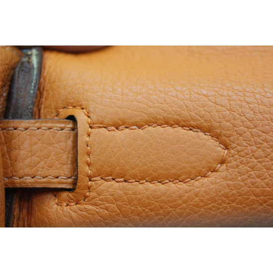 Hermes Hermes Kelly 32 Clemence Orange LVBagaholic