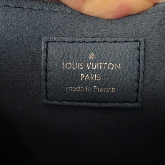Load image into Gallery viewer, Louis Vuitton Louis Vuitton Blue/Beige Pebbled Leather Mylockme Bag LVBagaholic
