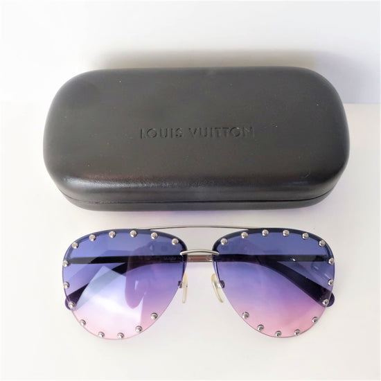 Louis Vuitton Louis Vuitton Pink Violet Party Sunglasses (802) LVBagaholic
