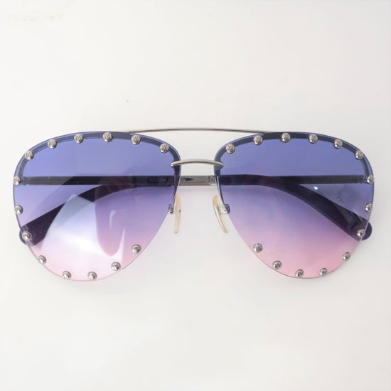Cargar imagen en el visor de la galería, Louis Vuitton Louis Vuitton Pink Violet Party Sunglasses (802) LVBagaholic
