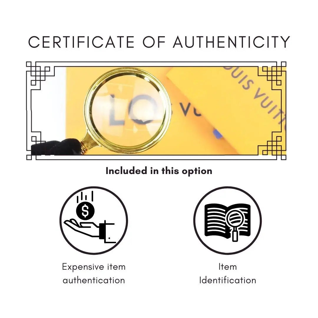LVBagaholic Certificate of Authenticity (Expensive Item) + Item Identification LVBagaholic