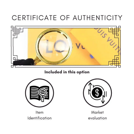 LVBagaholic Certificate of Authenticity (Regular Item) + Identification + Market Price LVBagaholic